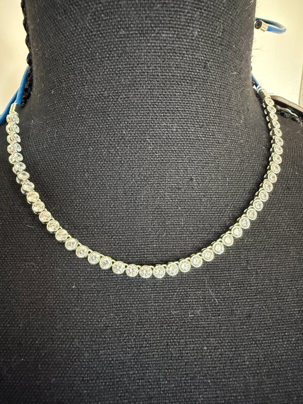 J Crew Adjustable Tennis Necklace